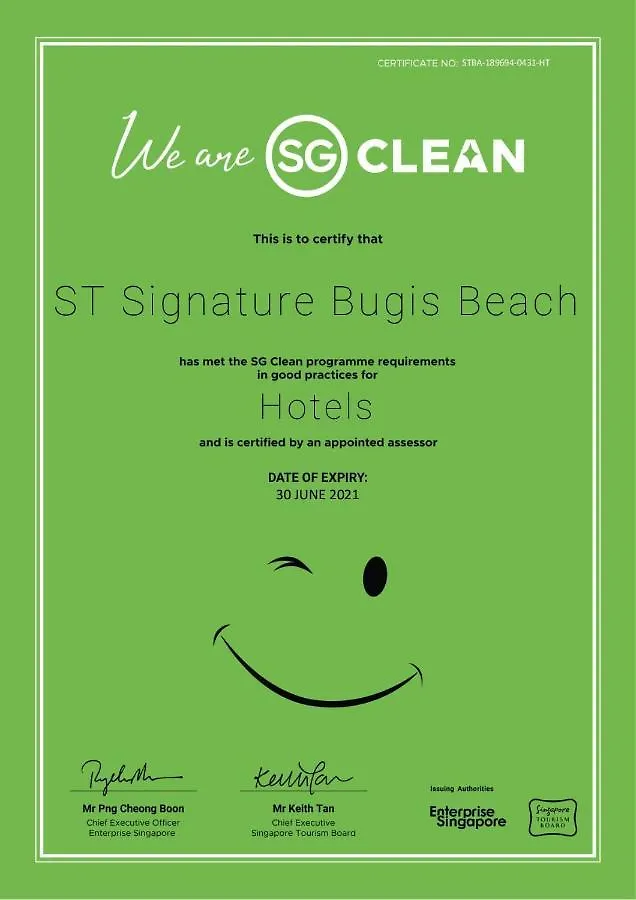 St Signature Bugis Beach, Dayuse, 5 Hours, 9Am-2Pm Сингапур Сингапур